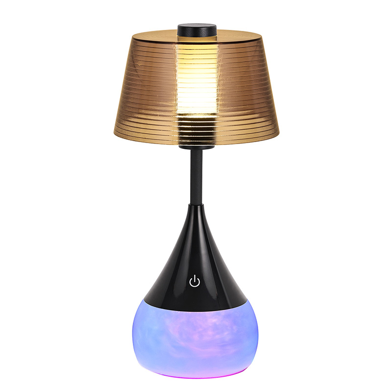 Lampu meja led murah dengan bentuk keruh