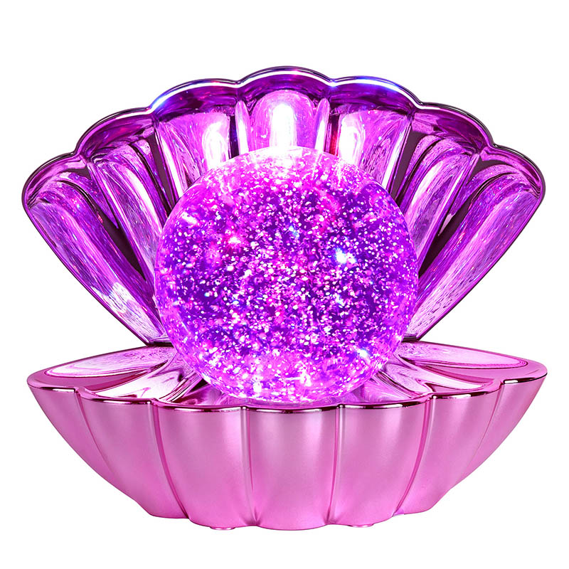 Lampu Shell RGB dengan Cecair Kilauan